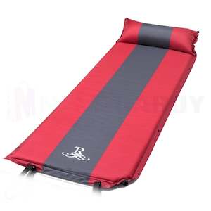 Self Inflating Single Camping Sleeping Mattress Air Bed Hiking Red