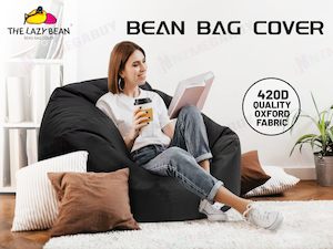 BEAN BAG Cover Black  LAZY BEAN®