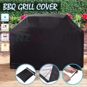 Homewares: BBQ Cover 4 Burner Waterproof Outdoor Gas Charcoal Barbecue Protector*3 Sizes