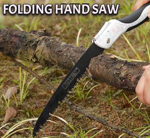 Homewares: Folding Hand Saw Cutting Garden Pruning Camping Saw