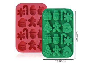 Christmas Melt Mold - 14 Cavity