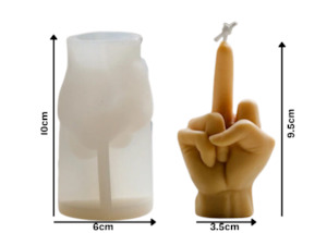 3D Middle Finger Candle & Soap Mold