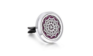 Car Diffusers: Car Aromatherapy Diffuser / Mandala / Vent Essential Oil Diffuser + 10 Pads