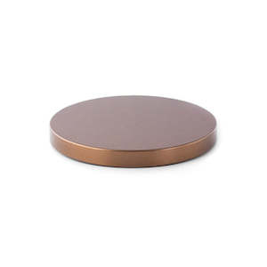 Perfume wholesaling: Bronze Metal Flat Lid