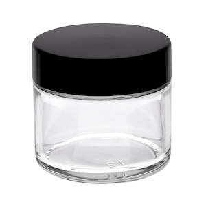 Perfume wholesaling: 60ml Glass Pot - Clear