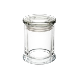 Perfume wholesaling: Metro Large - Clear, with Flat Lid