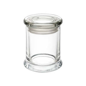 Perfume wholesaling: Metro Medium - Clear, with Flat Lid