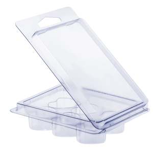 Plastic Clamshell Moulds - Heart