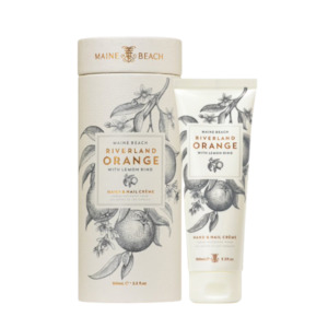 Maine Beach 100ml Hand & Nail Creme Riverland Orange