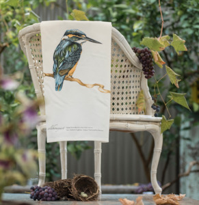 Kingfisher Tea Towel