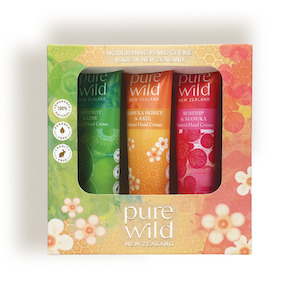 Natural Hand Cream Gift Pack x 3