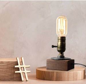 Modern Industrial Retro Edison Bedside Desk Lamp