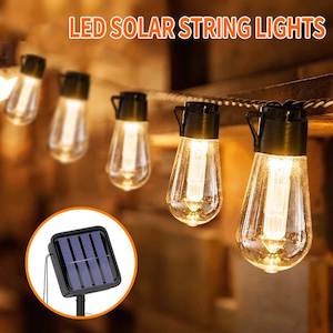 LED Solar String Lights Decoration Waterproof Garden Light Bulb