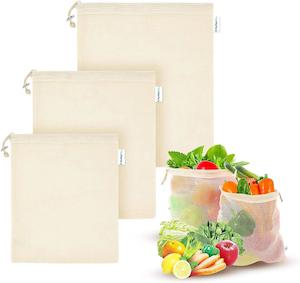 Biodegradable Organic Cotton String Bag