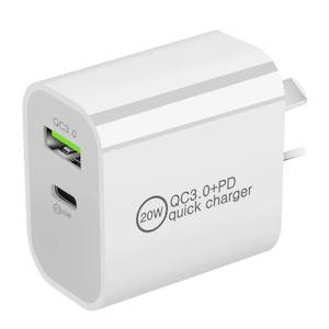 20W PD Type-C QC3.0 iPhone Samsun wall charger