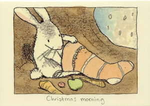 Christmas morning | Card