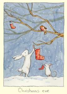 Books & Stationery: Two Bad Mice  | Christmas Eve Card