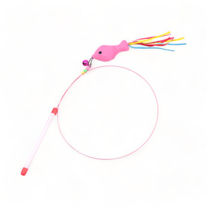 Fish Wand Cat Toy