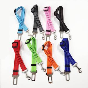 Reflective Elastic Dog Car Seat Belt