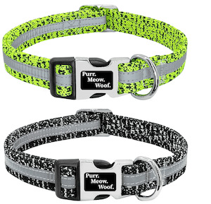 Reflective Strip Dog Collar