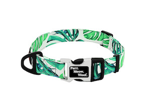 Monstera Dog Collar