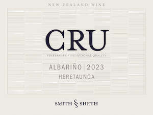 2023 Smith & Sheth CRU Heretaunga Albariño