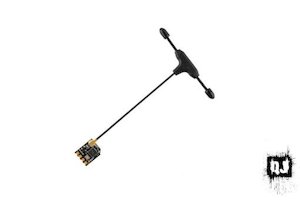 RadioMaster RP1 V2 ExpressLRS 2.4GHz Nano Receiver w/ 65mm UFL T-Antenna