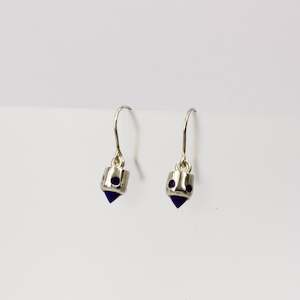 RK65: Bullet earrings - lapis lazuli