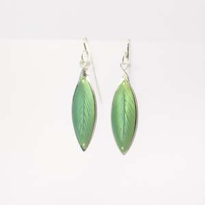 RB194: Laurel leaf earrings