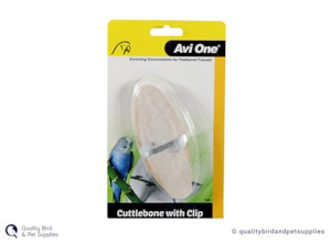 Pet: Avi One Cuttlebone With Clip