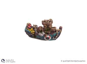 Pet: AquaWorld Fishing Boat Blue