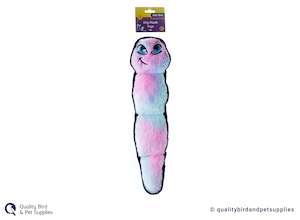 Pet One Dog Toy Plush Worm