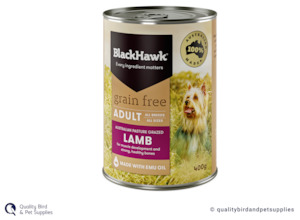 Black Hawk Grain Free Wet Dog Lamb 400g