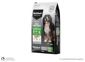 Pet: Black Hawk Original Adult Large Breed Chicken & Rice 20kg