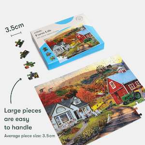 Recreational: Farm Life 100 Piece Puzzles