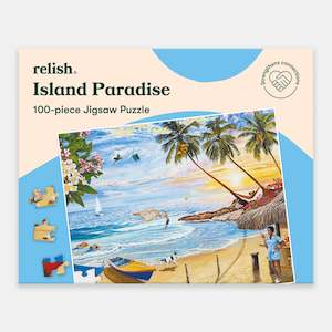 Recreational: Island Paradise 100 Piece Puzzles