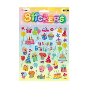 Happy Birthday Stickers