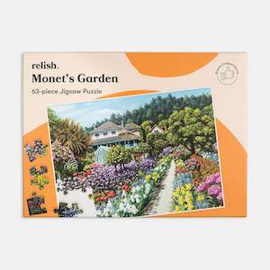 Monet's Garden 63 piece puzzle