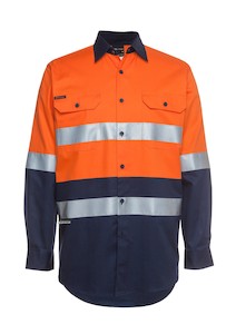 Hi Vis (d+n) L/s 190g Shirt