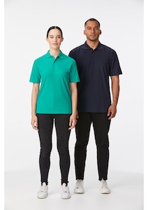 Essential Adults Black Polo