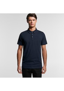 AS Colour Mens Chad Navy Polo. NZ