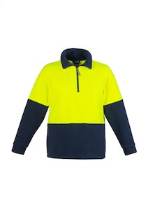 ZT460 Biz Collection Hi Vis SYZMIK Half Zip Polar Fleece Jumper. NZ