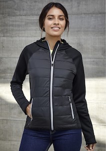 J515L - Ladies Stealth Hoodie Jacket: J515L Biz Collection Ladies Stealth Hoodie Jacket. NZ