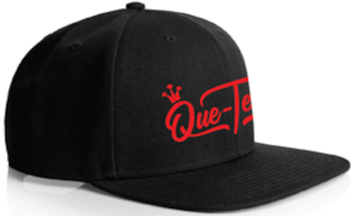 Que-Tensils Unisex Flat Peak Cap