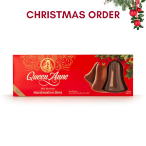 Bells: XMAS ORDER - Milk Chocolate Marshmallow Bells 200g