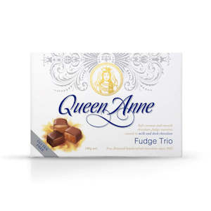 Milk Chocolate: Milk and Dark Chocolate Fudge Trio 140g