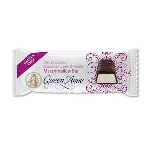 Dark Chocolate: Dark Chocolate Boysenberry Jelly & Marshmallow Bar 55g