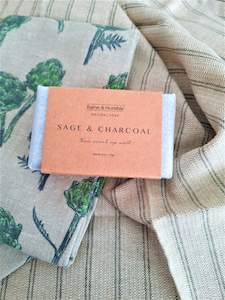 Artichoke Tea Towel Pack - Burnt Olive with Soap