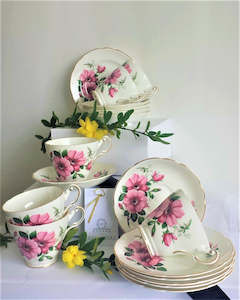 Regency Setting for Six with Matching Tea Spoons & Cake Forks - Includes Sample Tea