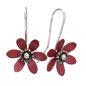 Clematis Earrings The Flower